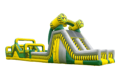Dry 60 ft Toxic Obstacle Course