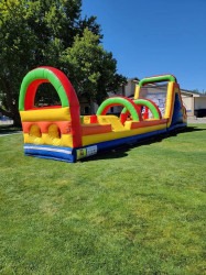 FB IMG 1754545125030 1754546082 Dry 50 ft Rainbow Climbing Obstacle Course