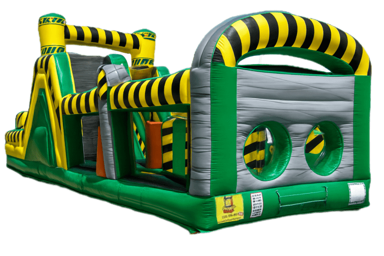 Dry 40 ft Toxic Obstacle Course