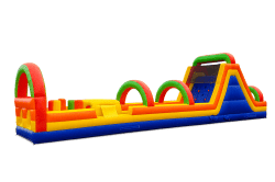 Dry 50 ft Rainbow Climbing Obstacle Course