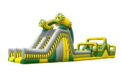 Dry 60 ft Toxic Obstacle Course