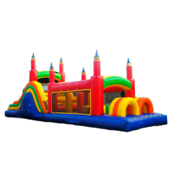 Dry 40 ft Rainbow Obstacle Course