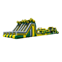 Toxic Run XL Obstacle Course • 4-Lane • 100 ft (Dry)